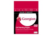 Schrijf- en tekenartikelen - Daler-Rowney Georgian Oil Paper Pads 12 Sheets 290G 12x9" - 16-403611700