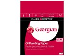 Schrijf- en tekenartikelen - Daler-Rowney Georgian Oil Paper Pads 12 Sheets 290G 20x16" - 16-403612700