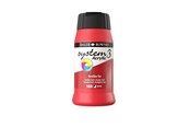 Schrijf- en tekenartikelen - Daler-Rowney System3 500 ml Vermilion Hue - 16-129500588