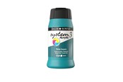 Schrijf- en tekenartikelen - Daler-Rowney System3 500 ml Phthalo Turquoise - 16-129500154