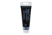 Schrijf- en tekenartikelen - Daler-Rowney Graduate Acrylic 120 ml Black - 16-123120026