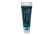 Schrijf- en tekenartikelen - Daler-Rowney Graduate Acrylic 120 ml Phthalo Green - 16-123120386