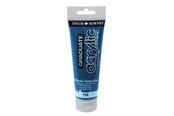 Schrijf- en tekenartikelen - Daler-Rowney Graduate Acrylic 120 ml Phthalo Turquoise - 16-123120154