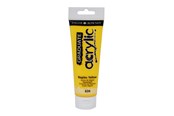 Schrijf- en tekenartikelen - Daler-Rowney Graduate Acrylic 120 ml Naples Yellow - 16-123120634
