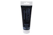 Schrijf- en tekenartikelen - Daler-Rowney Graduate Acrylic 120 ml Pearl Black - 16-123120032