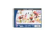 Schrijf- en tekenartikelen - Daler-Rowney Aquafine CP Travel Book 12 Sheets 300G A5 - 16-432250500