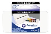 Schrijf- en tekenartikelen - Daler-Rowney Aquafine Watercolour Travel Set 12 col - 16-131900001