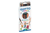 Schrijf- en tekengerei - Giotto Stilnovo Skin Tones 12 pcs - 11-257400