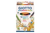 Schrijf- en tekengerei - Giotto Stilnovo Maxi 12 pcs BL - 11-225900