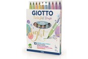 Schrijf- en tekengerei - Giotto Turbo Soft Brush Pastel Colours 10 pcs BL - 11-426900