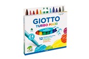 Schrijf- en tekengerei - Giotto Turbo Maxi 12 pcs BL - 11-076200