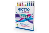 Schrijf- en tekengerei - Giotto Turbo Soft Brush Intense Colours 10 pcs BL - 11-426800