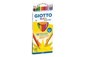 Schrijf- en tekengerei - Giotto Elios Tri Wood free 12 pcs - 11-275800