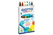Schrijf- en tekengerei - Giotto Turbo Maxi 6 pcs BL - 11-453000