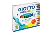Schrijf- en tekengerei - Giotto Turbo Maxi 12 pcs - 11-454000