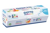 Schrijf- en tekenartikelen - Giotto Dita Finger Paint 6x100 ml - 12-534100
