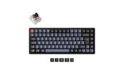 Toetsenbord - Keychron K2 Pro QMK/VIA Wireless RGB Hot Swap K Pro Brown - Gaming Toetsenbord - Zonder Numpad - Noords - Zwart - K2P-J3P-BO