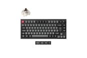 Toetsenbord - Keychron Lemokey P1 Pro - Gaming Toetsenbord - Zonder Numpad - Noords - Zwart - P1P-M3-BO