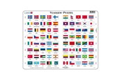 Puzzels - Selecta Play - Larsen Flags of the World 80 pcs. (NL) - LA-L2-NL