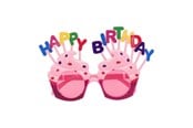 Outfits & Kostuums - Boland - Party glasses Happy Birthday - 02612