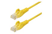 Netwerk - kabel - StarTech.com patch cable - yellow - Geel - 0.25m - N6PAT25CMYLS