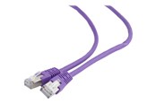 Netwerk - kabel - Gembird patch cable - 3 m - purple - Paars - 3m - PP6-3M/V
