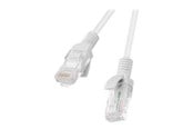 Netwerk - kabel - Lanberg patch cable - 15 m - grey RAL 7035 - Grijs - 15m - PCU6-10CC-1500-S