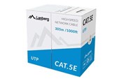 Netwerk - kabel - Lanberg bulk cable - 305 m - pantone cool grey 5C - Grijs - 305m - LCU5-11CU-0305-S
