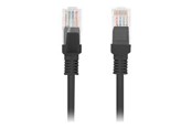 Netwerk - kabel - Lanberg patch cable - 30 m - black RAL 9004 - Zwart - 30m - PCU5-10CC-3000-BK