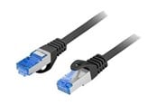 Netwerk - kabel - Lanberg patch cable - 1.5 m - black RAL 9004 - Zwart - 1m - PCF6A-10CC-0150-BK
