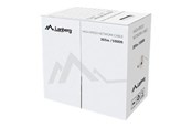 Netwerk - kabel - Lanberg bulk cable - 305 m - pantone cool grey 5C - Grijs - 305m - LCU5-12CU-0305-S
