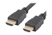 Beelscherm- en tv-kabel - Lanberg HDMI cable with Ethernet - 50 cm - CA-HDMI-11CC-0005-BK