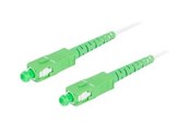 Netwerk - kabel - Lanberg patch cable - 5 m - 5 m - white - Wit - 5m - FO-SASA-SS21-0050-WH
