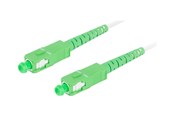 Netwerk - kabel - Lanberg patch cable - 25 m - 25 m - white - Wit - 25m - FO-SASA-SS21-0250-WH