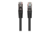 Netwerk - kabel - Lanberg patch cable - 5 m - black RAL9004 - Zwart - 5m - PCF6-20CC-0500-BK