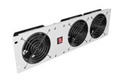 Rackkoffers - Lanberg AK-1506-S - 3U - Vertical Ventilation Panel - AK-1506-S