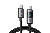 USB-kabel - Joyroom S-A16 Pro Prism Series 3A USB-A - Lightning Cable with Display 1.2m - Black - S-A16 PRO_CC