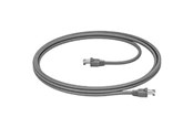 Netwerk - kabel - Logitech Cat5e Kit - patch cable - graphite - Grijs - 3m - 952-000072