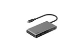 Docking station - Belkin Connect 5-in-1 USB-C Hub with Dual USB-C Ports - Silver - AVC022HQSGY