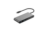 Docking station - Belkin Connect 7-in-1 USB-C Hub with Dual USB-C Ports - Silver - AVC023HQSGY