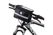 Fietsaccessoires - Wozinsky Bike Handlebar Bag with Phone Case 2L Black (WBB12BK) - 5907769300516