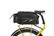 Fietsaccessoires - Wozinsky  Bike Pannier Rack Bag with Shoulder Strap 9L (Rain Cover Included) Black (WBB22BK) - 5907769300646
