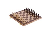 Bordspellen, Kaartspellen & Dobbelspellen - Goki Wooden Chess Set in Case - 56922
