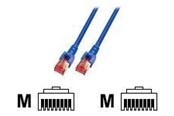Netwerk - kabel - EFB NORDIC EFB-Elektronik ECOLAN patch cable - 1.5 m - blue - Blauw - 1m - K5513.1,5