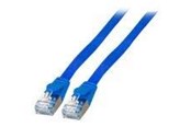 Netwerk - kabel - EFB NORDIC EFB-Elektronik patch cable - 1.5 m - blue - Blauw - 1m - K5545BL.1,5