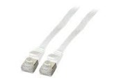 Netwerk - kabel - EFB NORDIC EFB-Elektronik patch cable - 50 cm - white - Wit - 0.5m - K5545WS.0,5