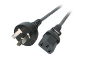 Voedingskabel (intern) - EFB NORDIC EFB-Elektronik - power cable - Type I to power IEC 60320 C13 - 1.8 m - EK492.1,8V2