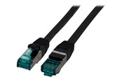 Netwerk - kabel - EFB NORDIC EFB-Elektronik patch cable - 1 m - black - Zwart - 1m - MK6001.1B