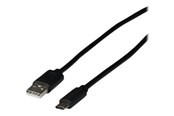 USB-kabel - EFB NORDIC EFB-Elektronik Classic - USB-C cable - 24 pin USB-C to USB - 3 m - EBUSBC-USB20AK.3