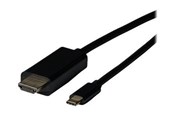 Beelscherm- en tv-kabel - EFB NORDIC EFB-Elektronik adapter cable - 2 m - EBUSBC-HDMI-4K30K.2